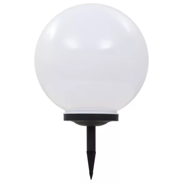 napelemes kültéri LED gömblámpa, 40 cm RGB