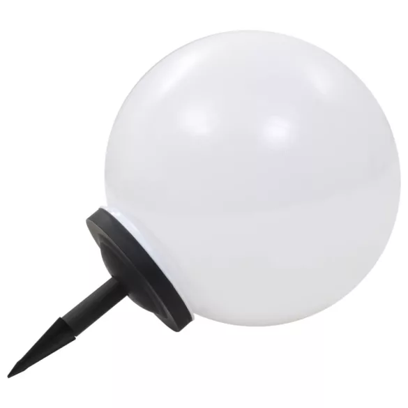 napelemes kültéri LED gömblámpa, 40 cm RGB
