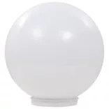 napelemes kültéri LED gömblámpa, 40 cm RGB