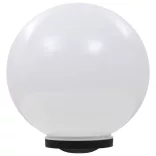 napelemes kültéri LED gömblámpa, 40 cm RGB
