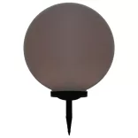 napelemes kültéri LED gömblámpa, 50 cm RGB