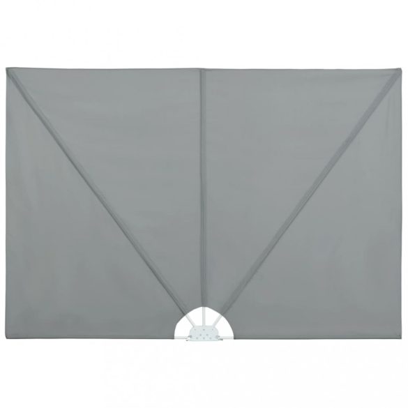 szürke összecsukható terasz oldalárnyékoló 240 x 160 cm