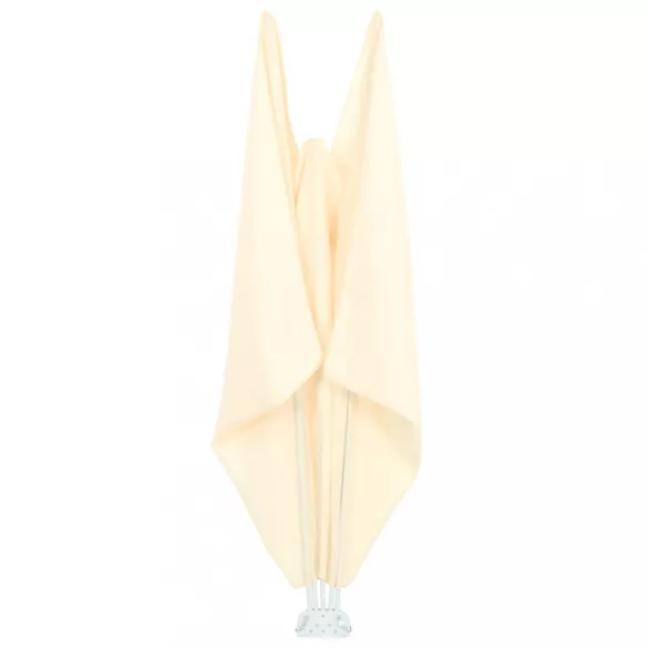 krémszínű összecsukható terasz oldalárnyékoló 400 x 200 cm