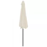 homokszínű féloldalas erkély napernyő alumíniumrúddal 300 x 155