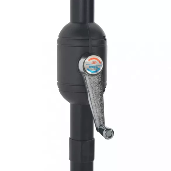 homokszínű féloldalas erkély napernyő alumíniumrúddal 300 x 155