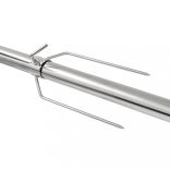 automatikus motoros rozsdamentes acél grillnyárs 207x45x81 cm