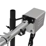 automatikus motoros rozsdamentes acél grillnyárs 207x45x81 cm