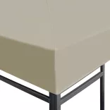 bézs pavilon tetőponyva 310 g/m² 3 x 3 m