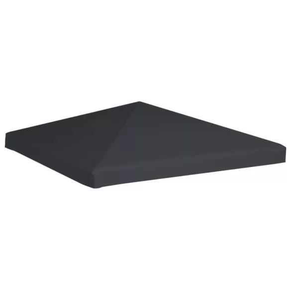szürke pavilon tetőponyva 310 g/m², 3 x 3 m