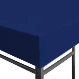 kék pavilon tetőponyva 310 g/m², 3 x 3 m