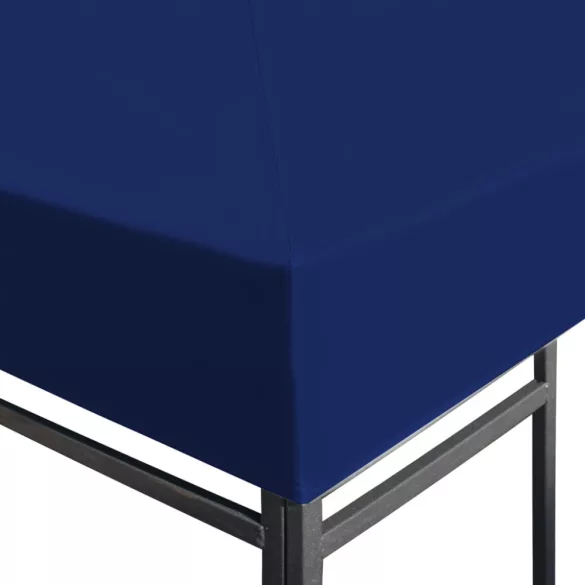 kék pavilon tetőponyva 310 g/m², 3 x 3 m