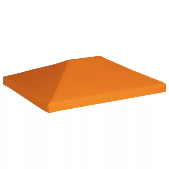 narancssárga pavilon tetőponyva 310 g/m², 4 x 3 m
