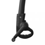 antracitszürke konzolos kerti napernyő acélrúddal 300 cm