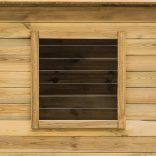 kültéri fenyőfa játszóház 120 x 120 x 146 cm