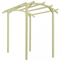   kerti pergola impregnált fenyőfalécekből 180 x 197 x 210 cm