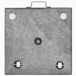 négyzet alakú fekete gránit napernyőtalp 28,5 kg