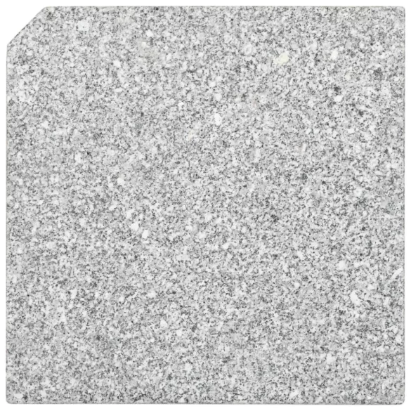 négyszögletes szürke gránit napernyőtalp, 25 kg