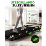 AKLUER 480L-A Walking Pad Sétapad Manuális Emelkedővel 150kg teherbírás