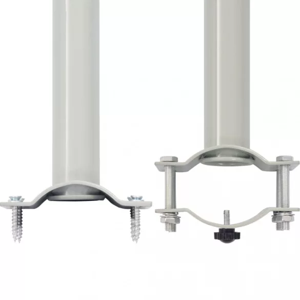 krémszínű behúzható oldalsó terasz napellenző 160 x 300 cm