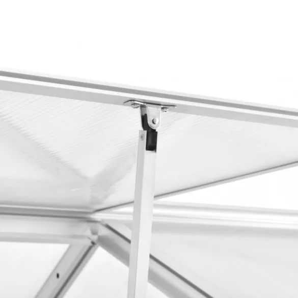 alumínium melegház 302 x 190 x 195 cm 11,19 m³