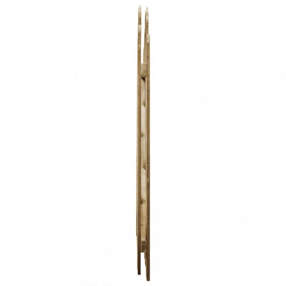 impregnált fenyőfa kertkapu 100 x 100 cm