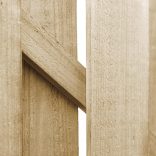 impregnált fenyőfa kertkapu 100 x 100 cm