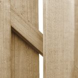 impregnált fenyőfa kertkapu 100 x 125 cm