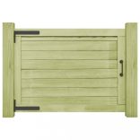 impregnált fenyőfa kertkapu 75 x 100 cm