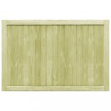 2 db impregnált fenyőfa kertkapu 300 x 100 cm