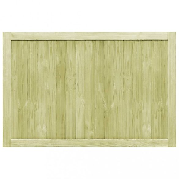 2 db impregnált fenyőfa kertkapu 300 x 100 cm