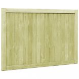 2 db impregnált fenyőfa kertkapu 300 x 100 cm