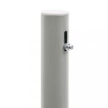 szürke behúzható oldalsó napellenző 140 x 300 cm