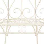 fehér antik vas kerti pad 95 cm