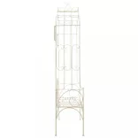 fehér antik vas kerti pad 122 cm