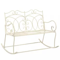 fehér antik vas kerti pad 104 cm