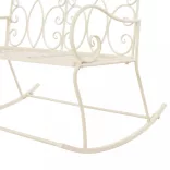 fehér antik vas kerti pad 104 cm