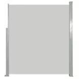 krémszínű behúzható oldalsó napellenző 160 x 500 cm