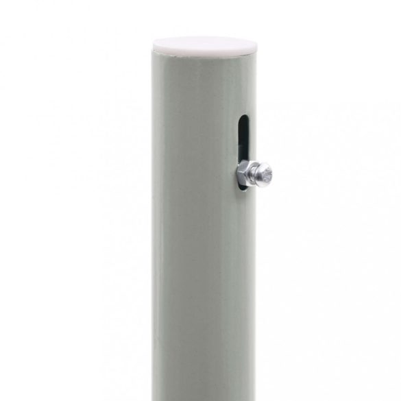 szürke behúzható oldalsó napellenző 160 x 500 cm