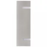 2 db ezüstszínű négyszögű kültéri fali lámpa 35 W