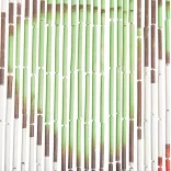 bambusz szúnyogháló ajtófüggöny 90 x 200 cm