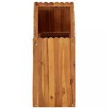 tömör akácfa kerti magaságyás 100 x 30 x 50 cm