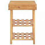 tömör akácfa cipőtartó 70 x 32 x 46 cm