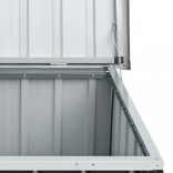 antracitszürke kerti tárolóláda 149 x 99 x 93 cm