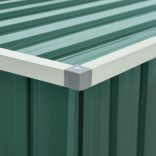 zöld kerti tárolóláda 171 x 99 x 93 cm