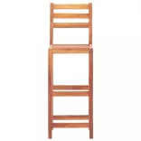 4 db tömör akácfa bárszék