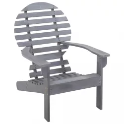 szürke tömör akácfa Adirondack szék