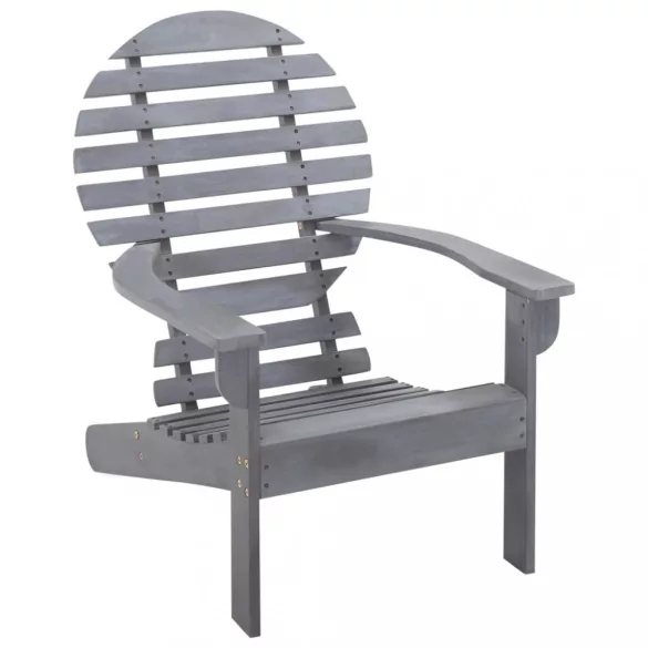 szürke tömör akácfa Adirondack szék