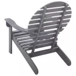 szürke tömör akácfa Adirondack szék