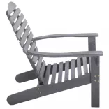 szürke tömör akácfa Adirondack szék