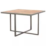 9 részes antracitszürke polyrattan étkezőszett párnákkal